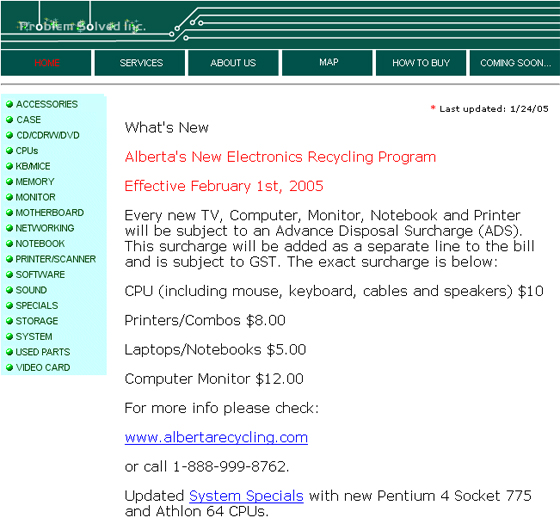 Geoplex Ltd. web site